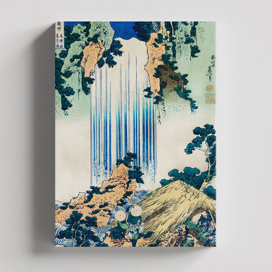 "La Cascada de Yoro" de  Katsushika Hokusai