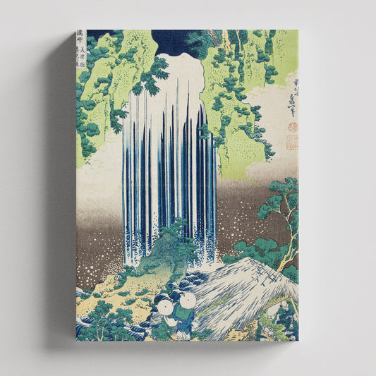 "La Cascada de Yoro en la Provincia de Mino" de  Katsushika Hokusai